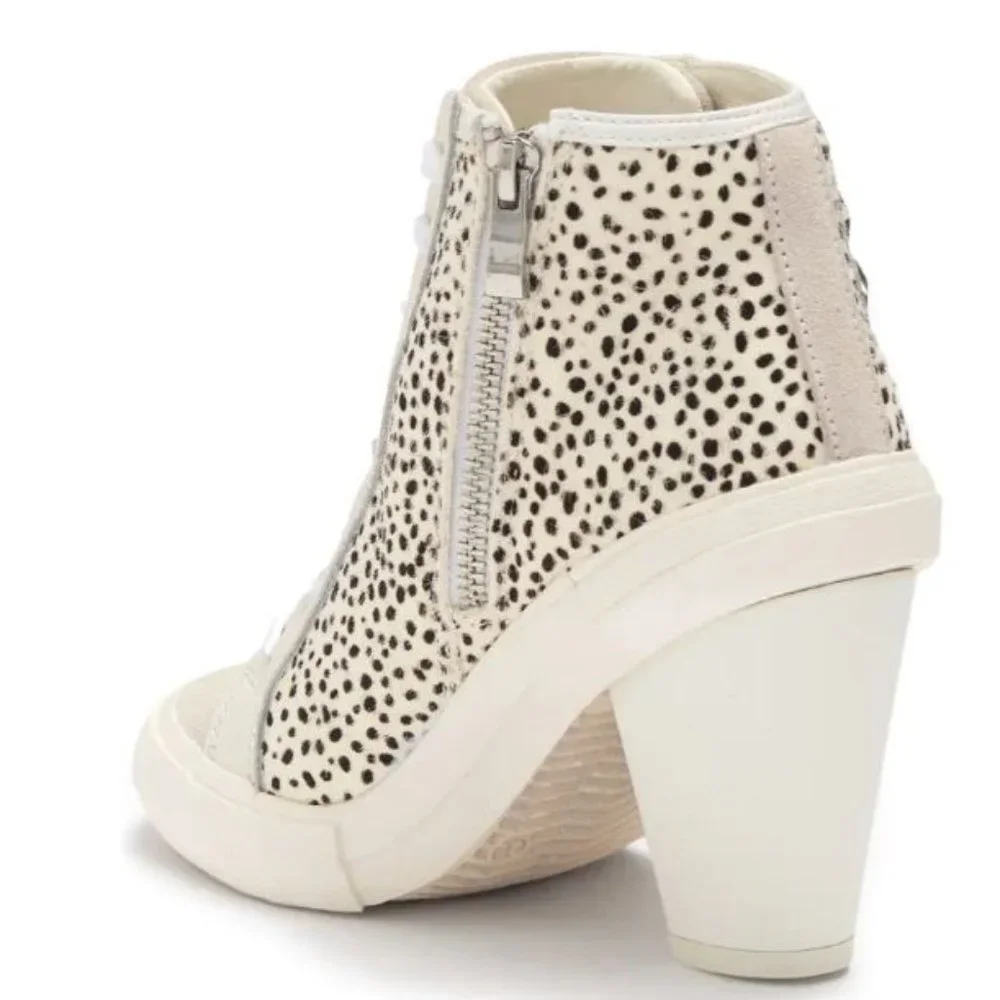 VINTAGE HAVANA Wild Chita Remiee Studded Snakeskin Embossed Leather Bootie- - Picture 6 of 7